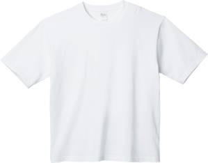 5.6オンス ヘビーウエイトビッグTシャツ（ホワイト）